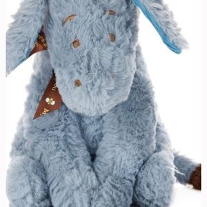 Plush Blue Donkey Toy
